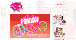 Desktop Screenshot of glamagalparty.com